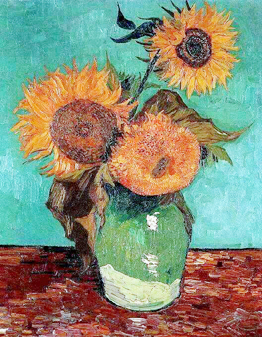 sunflower painting
